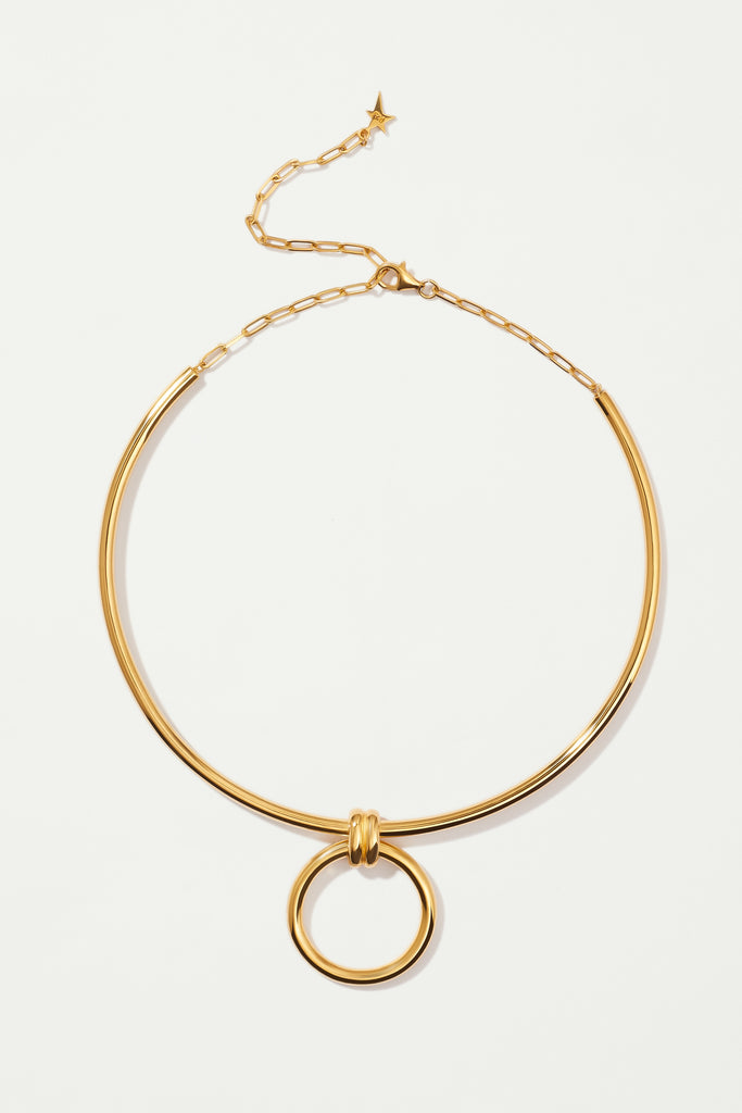 MIMPI 18K Gold plated Choker - Adeena Jewelry