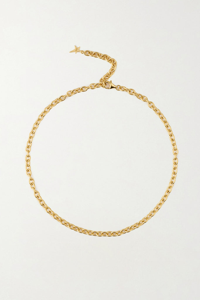 BIASA short 18K Gold plated Choker - Adeena Jewelry