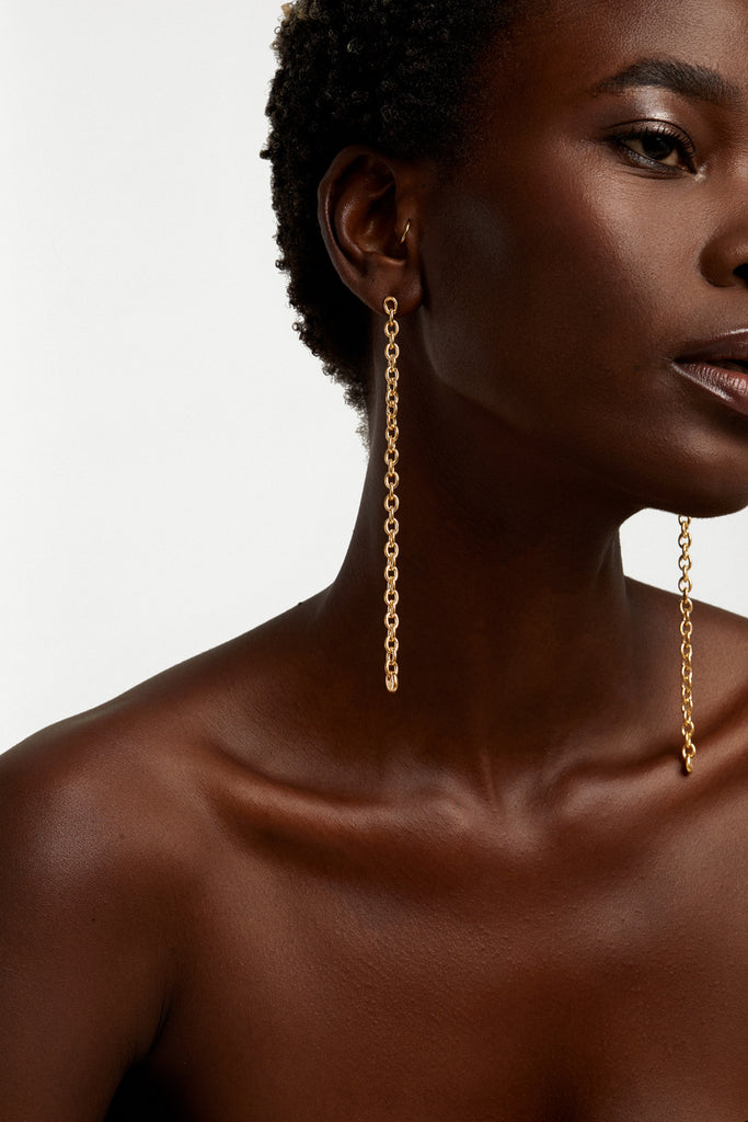 BIASA 18K Gold plated Earrings - Adeena Jewelry