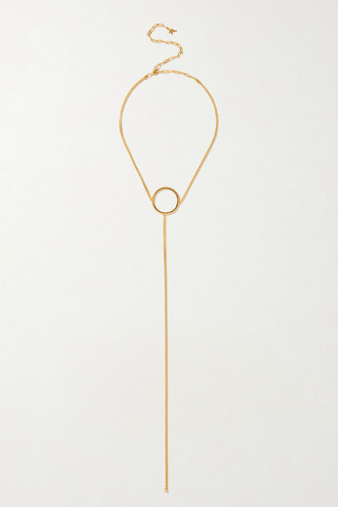 DIA 18K Gold plated Choker - Adeena Jewelry