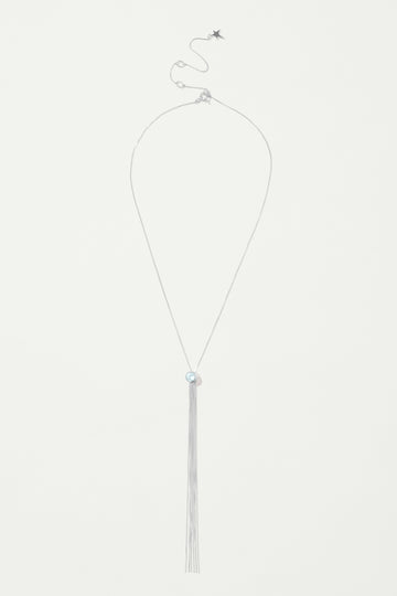 TIRTA Silver Necklace with Aquamarines - Adeena Jewelry