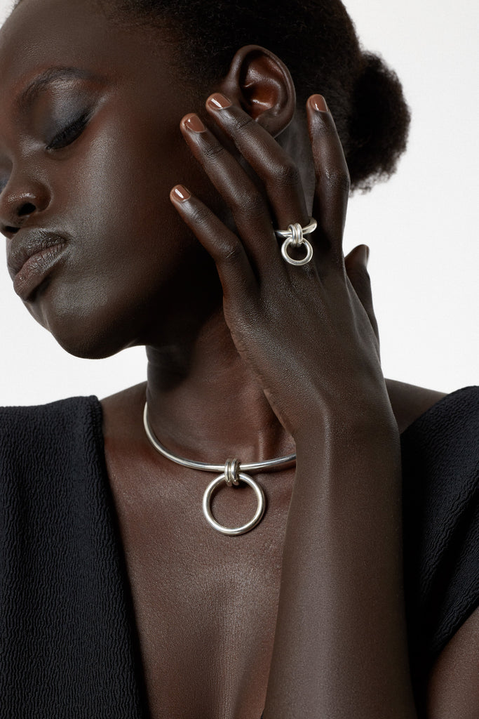 MIMPI Silver Ring - Adeena Jewelry
