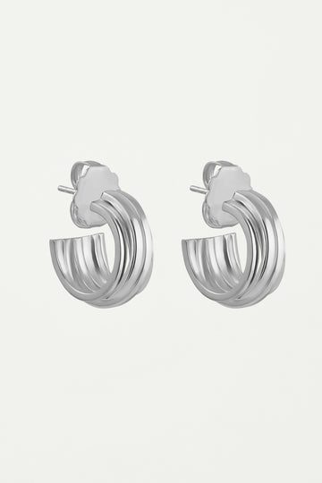 KIRA KIRA Silver Earrings - Adeena Jewelry