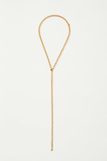 BIASA long 18K Gold plated Choker - Adeena Jewelry