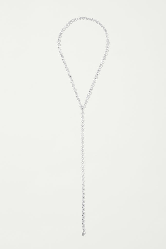 BIASA long Silver Choker - Adeena Jewelry